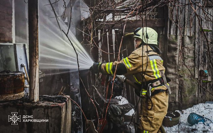 Новини Харкова: пожежа на провулку Новоісаївському